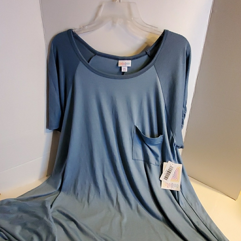 Lularoe 3x lovely blue dress